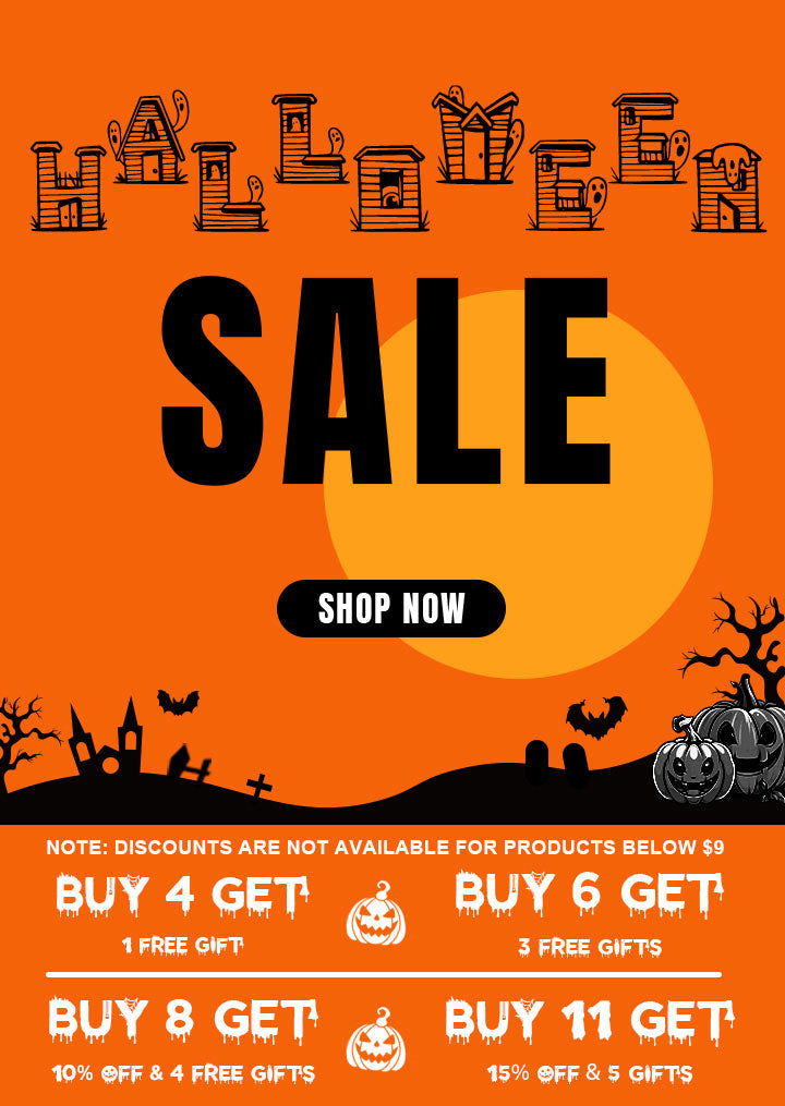 Embrace Glamour and Spookiness with Glamermaid Halloween Press On Nails