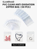 PVC Clear Anti Oxidation Zipper Bag（50 PCS）