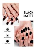 Black Matte/Squoval