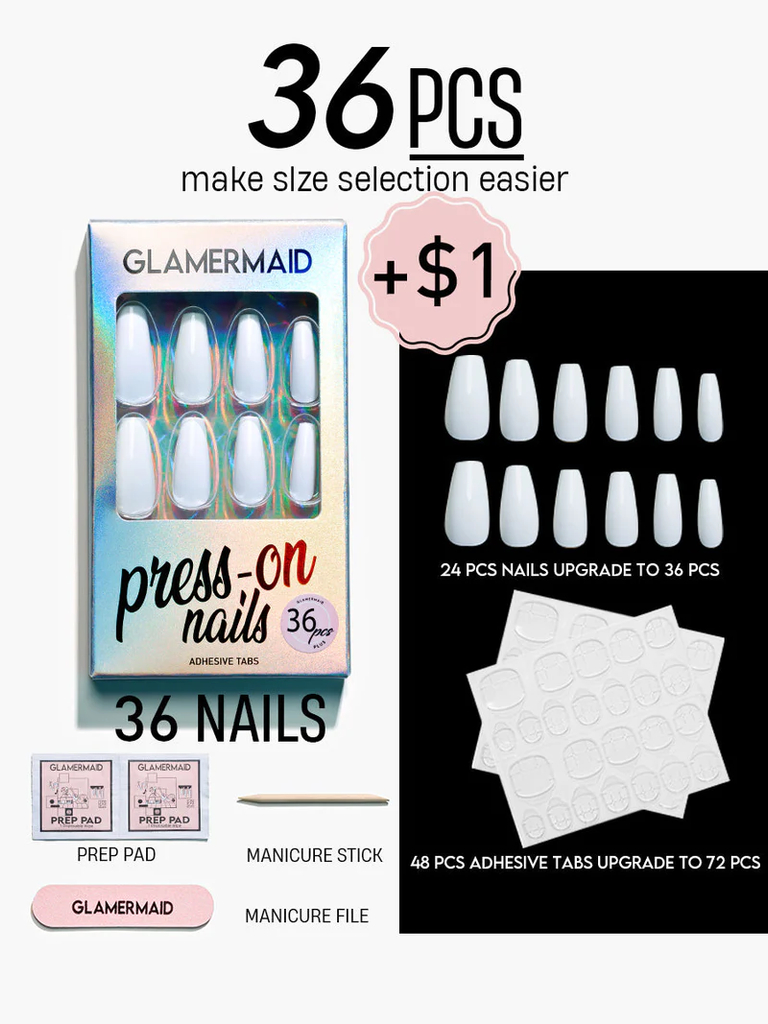 Plus Set Of Glamermaid Press On Nails