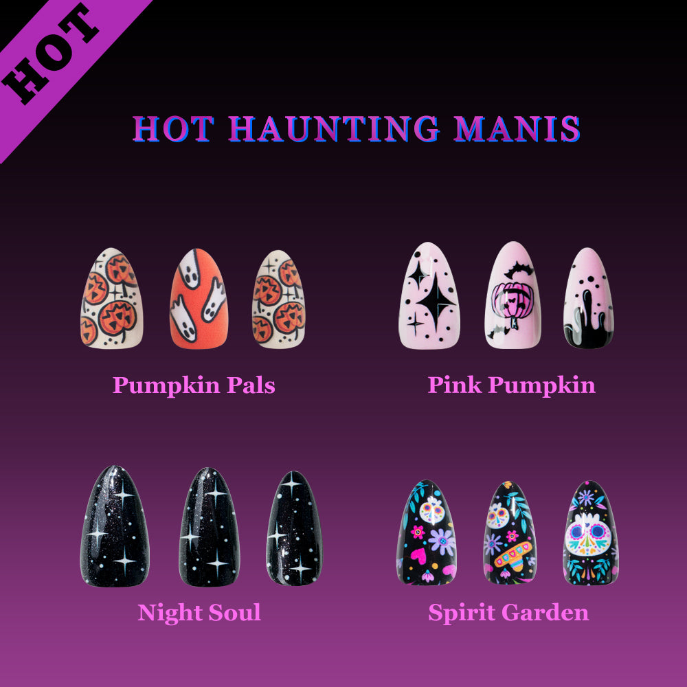 Glam Up Your Halloween Look with Glamermaid's Press-On Nails