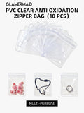 PVC Clear Anti Oxidation Zipper Bag (10 PCS)