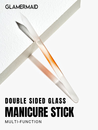 Double Sided Glass Manicure Stick