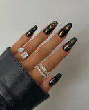 Witch Symbol (Handmade)/Black Coffin