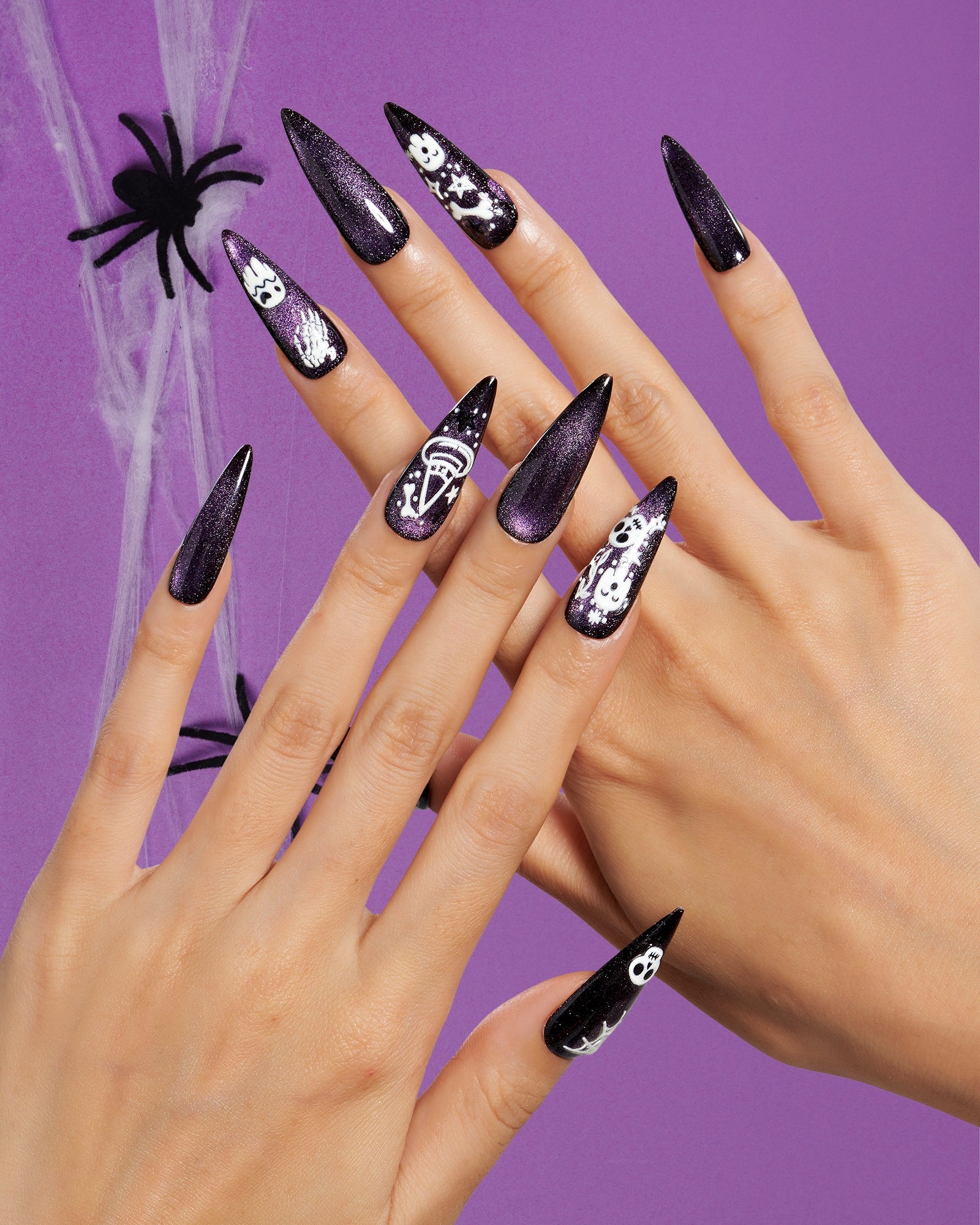 Cat Eye / Purple Haunt (Handmade)