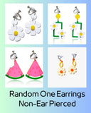 Free Gift - A pair of random acrylic earrings(Non-Ear Pierced)