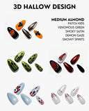 Halloween 3D Art Design Sets / 5 PCS