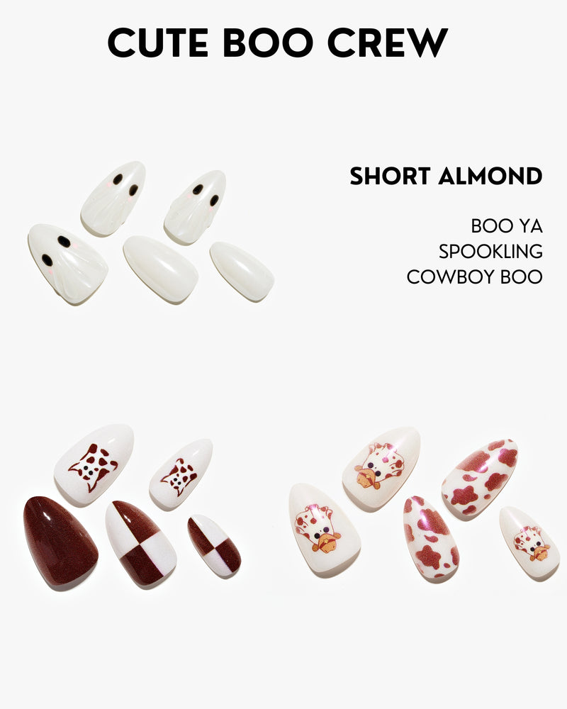 CUTE BOO Nail Sets / 3 PCS