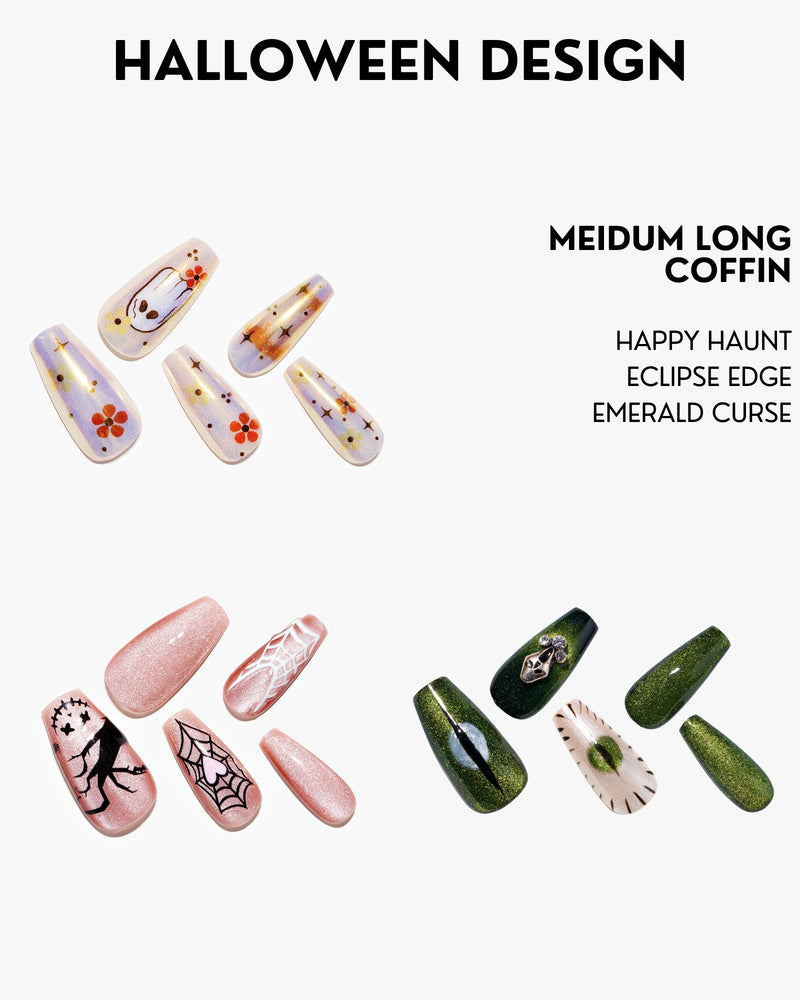 Halloween Nail Sets / 3 PCS