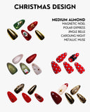 Christmas Design Nail Sets / 5 PCS