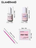 Manicure Tool Kit B (Nail Glue+Nail Glue Debonder+Acrylic Sticks+Alcohol Prep Pads)