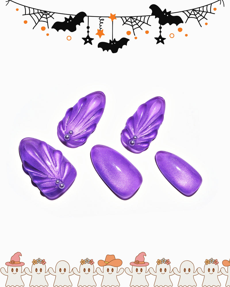 Cat Eye / Purple Hex (Handmade)