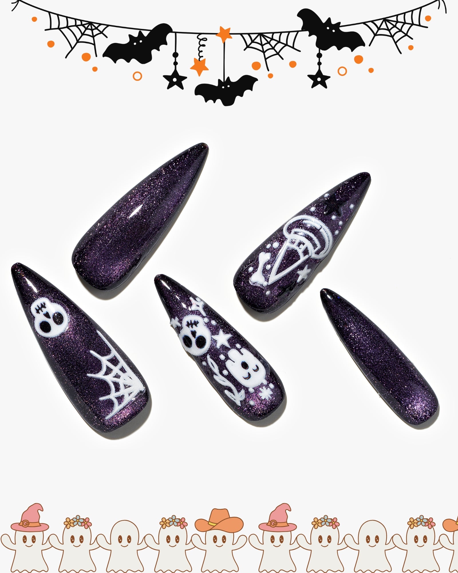 Cat Eye / Purple Haunt (Handmade)