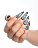 Cat Eye Nail Sets Long Stiletto/ 5 PCS