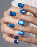 Summer Cat Eye Nail Sets / 5 PCS