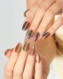 Cat Eye/3D Rainbow(Handmade)/10 PCS