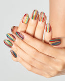 Cat Eye/3D Rainbow(Handmade)/10 PCS