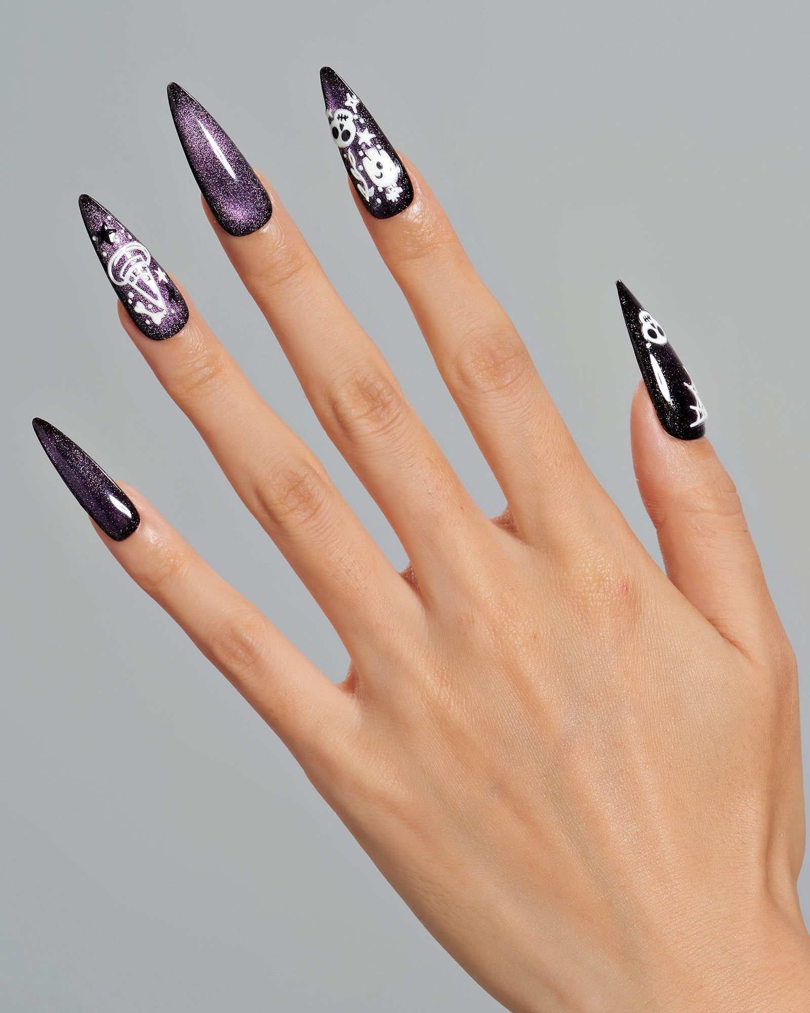 Cat Eye / Purple Haunt (Handmade)