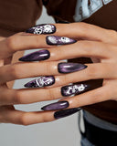 Cat Eye / Purple Haunt (Handmade)