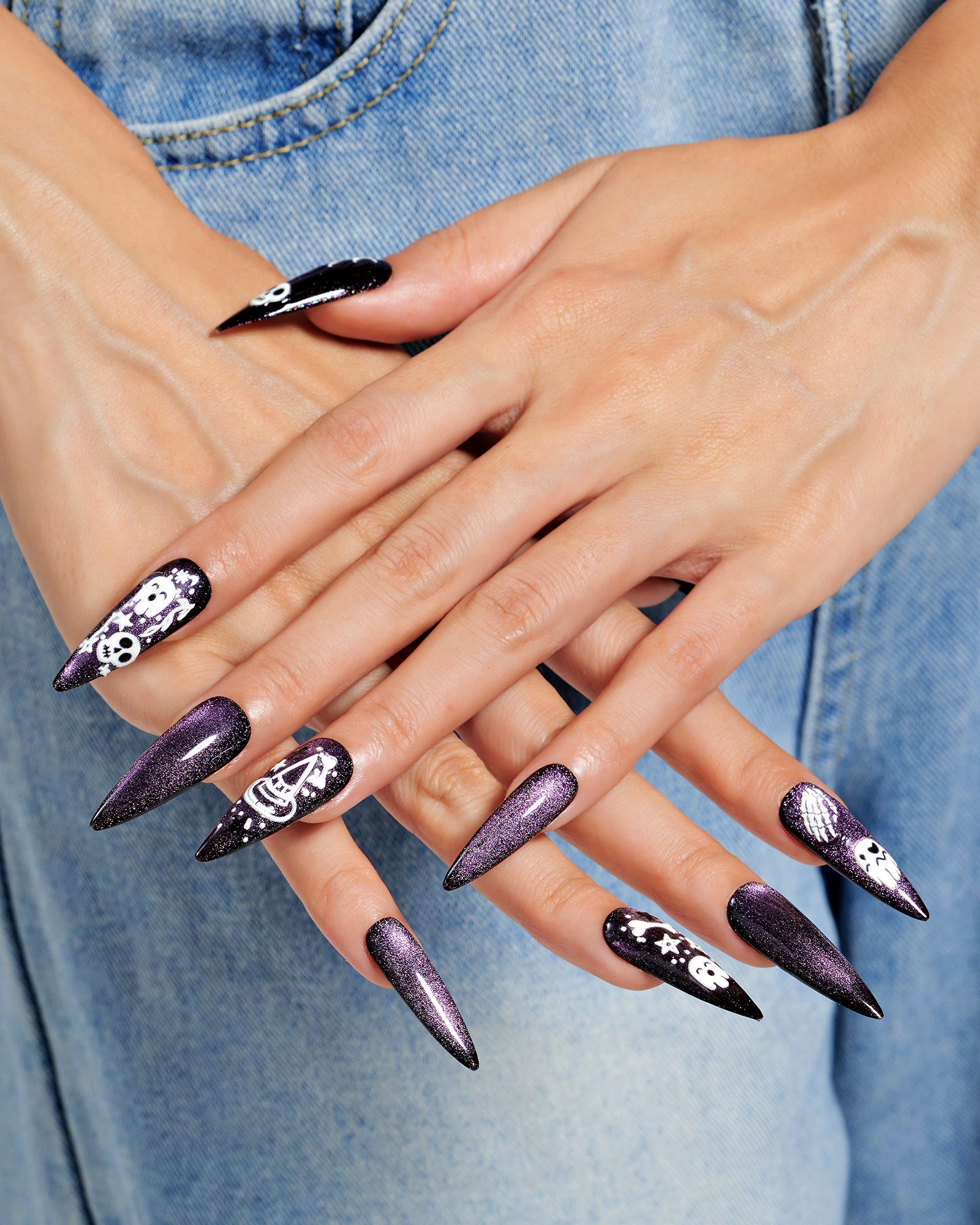 Cat Eye / Purple Haunt (Handmade)