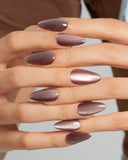 Cat Eye/ Hazelnut Latte (Handmade)