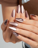 Cat Eye/ Hazelnut Latte (Handmade)