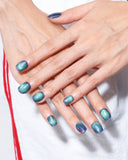 Cat Eye/ Seafoam Sparkle (Handmade)