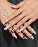 Cat Eye/Cyber Amethyst (Handmade)