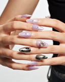 Cat Eye/Cyber Amethyst (Handmade)