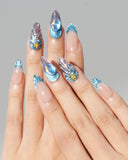 Cat Eye/ Seaspray (Handmade)/10 PCS