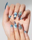 Cat Eye/ Seaspray (Handmade)/10 PCS