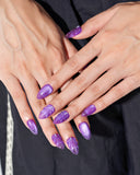 Cat Eye / Purple Hex (Handmade)