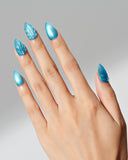 Cat Eye / Blue Hex (Handmade)