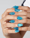 Cat Eye / Blue Hex (Handmade)