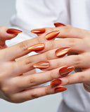 Cat Eye / Caramel Swirl (Handmade)