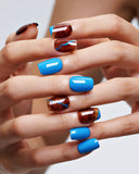 Amber Azure (Handmade) / Short Square