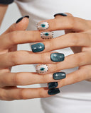 Cat Eye / Sapphire Stare(Handmade)