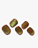 Cat Eye/Mossstone Shine(Handmade) / Short Squoval