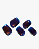 Cat Eye/Fiery Clouds(Handmade) / Short Square