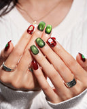 Cat Eye/ Festive Fizz (Handmade)