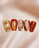 Cat Eye/ Golden Maple (Handmade)