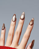 Cat Eye/ Dry Leaves (Handmade)