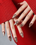 Cat Eye/ Dry Leaves (Handmade)