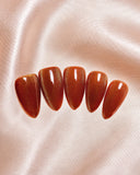 Cat Eye/ Burnt Sugar (Handmade)