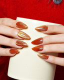 Cat Eye/ Burnt Sugar (Handmade)