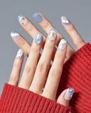 Cat Eye/ Santa's Stop (Handmade)/ 10 PCS