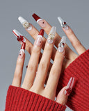 Cat Eye/ Jingle Bow (Handmade)/ 10 PCS