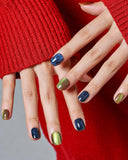 Cat Eye/ Moss Velvet (Handmade)