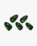 Cat Eye/ Jade & Ruby (Handmade)