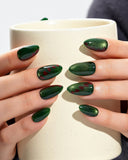 Cat Eye/ Jade & Ruby (Handmade)